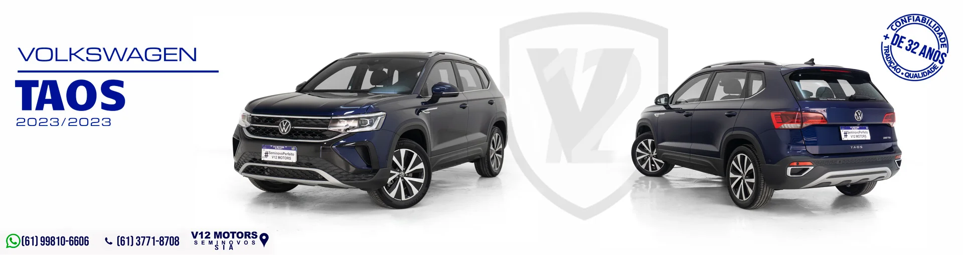 TAOS SEMINOVO PERFEITO V12 SIA